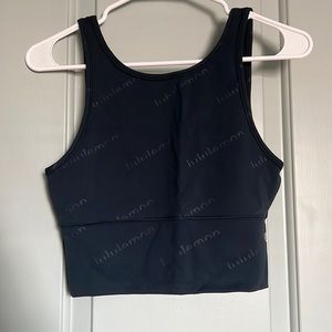Lululemon cropped tank top